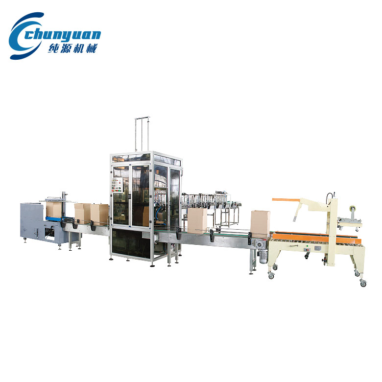 全自動開箱、裝箱、封箱機組